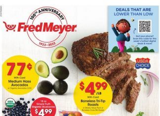 Fred Meyer Weekly Ad Jan 19 – Jan 25, 2022