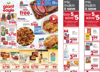 Giant Eagle Weekly Ad Jan 06 – Jan 12, 2022