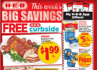 HEB Weekly Ad Jan 12 – Jan 18, 2022