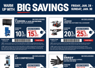 Harbor Freight Coupon Ad Jan 28 – Jan 30, 2022