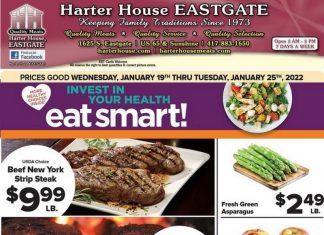 Harter House Weekly Ad Jan 19 – Jan 25, 2022