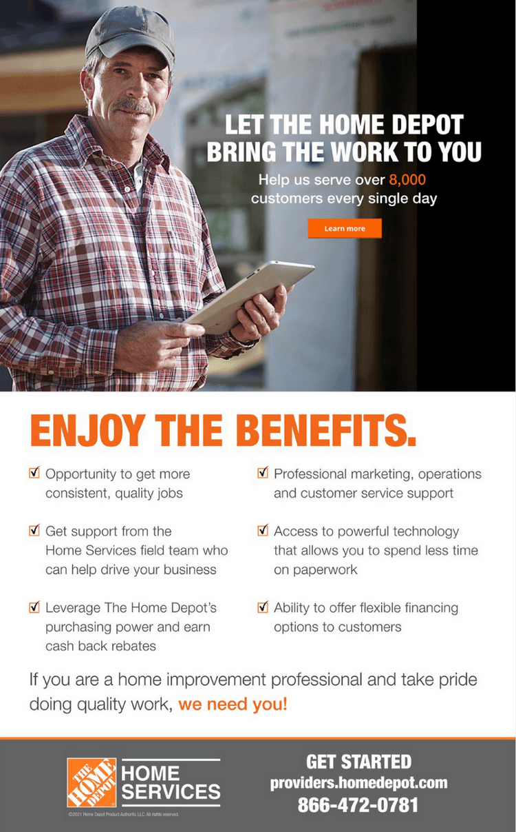 Home Depot Commercial Account Dear Adam Smith