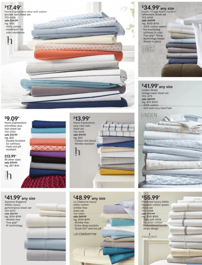 JCPenney President Day Home Sale