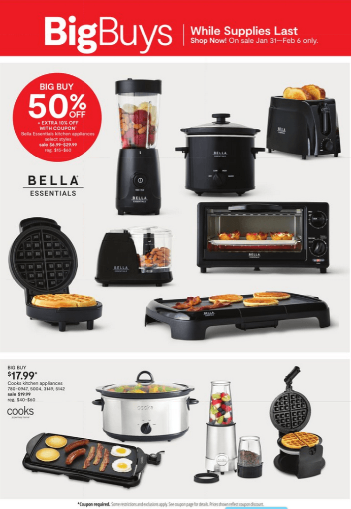 JCPenney President Day Home Sale