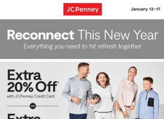 JCPenney New Year Ad Jan 13 – Jan 17, 2022
