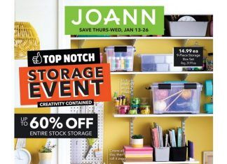 Jo-Ann Weekly Ad Jan 13 – Jan 26, 2022