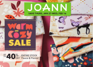 Jo-Ann Weekly Ad Jan 27 – Feb 16, 2022
