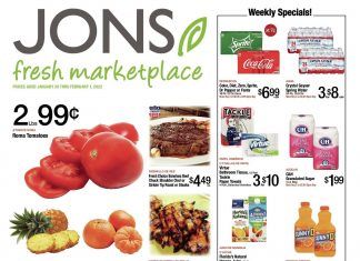 Jons Weekly Ad Jan 26 – Feb 01, 2022
