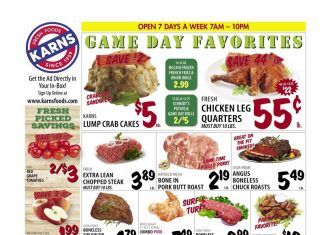 Karns Quality Foods Weekly Ad Jan 11 – Jan 17, 2022