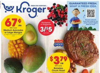 Kroger Weekly Ad Jan 12 – Jan 18, 2022 (Valentine’s Day Promotion Included)