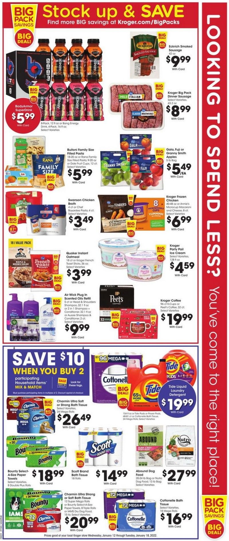 Kroger Weekly Ad Jan 12 Jan 18, 2022 (Valentine's Day Promotion Included)