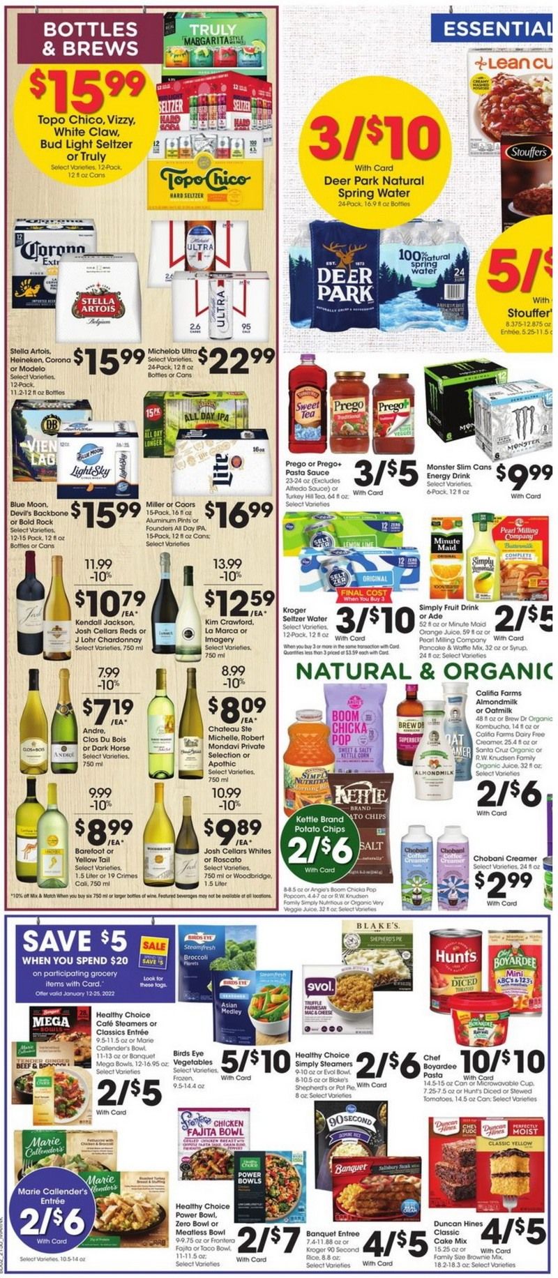 Kroger Weekly Ad Jan 12 Jan 18, 2022 (Valentine's Day Promotion Included)