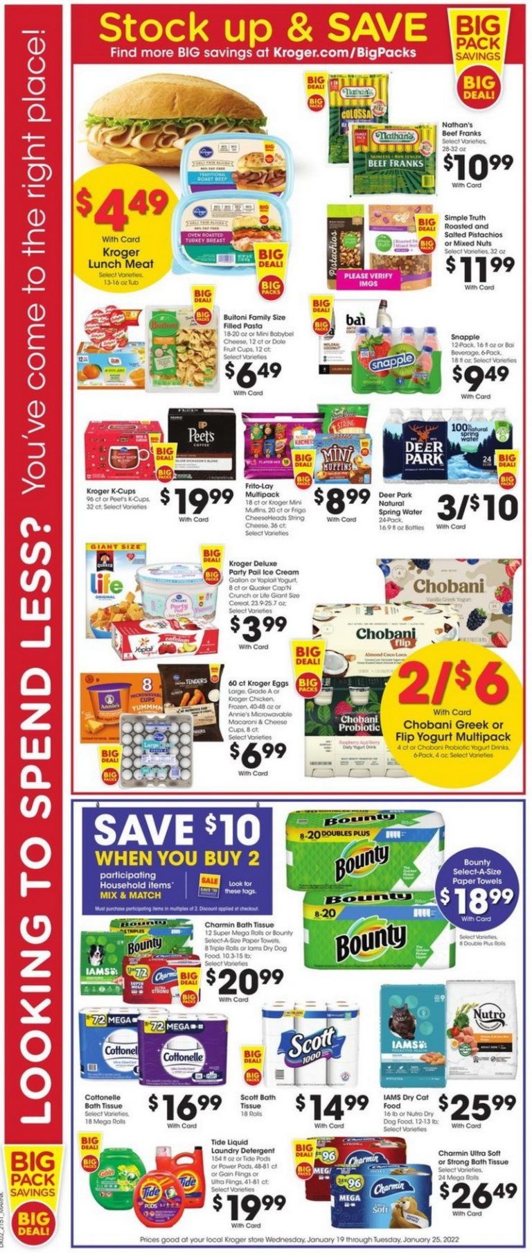 Kroger Weekly Ad Jan 19 Jan 25, 2022 (Valentine's Day Promotion Included)