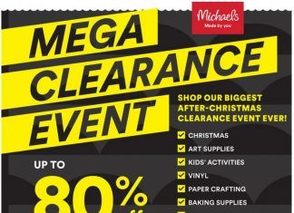 Michaels Weekly Ad Jan 02 – Jan 08, 2022