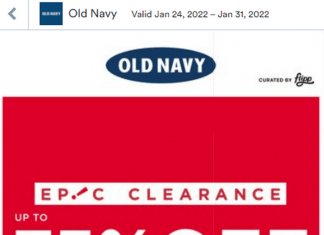 Old Navy Weekly Ad Jan 24 – Jan 31, 2022
