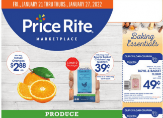 Price Rite Weekly Ad Jan 21 – Jan 27, 2022