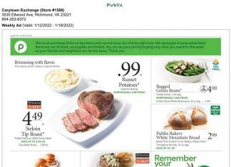 Publix Weekly Ad Jan 12 – Jan 18, 2022