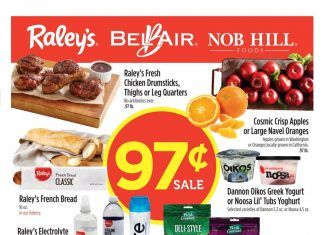 Raley’s Supermarkets Weekly Ad Jan 19 – Jan 25, 2022
