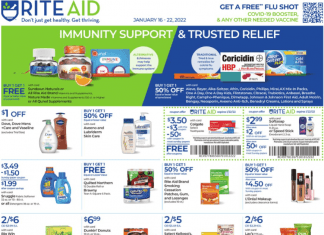 Rite Aid Weekly Ad Jan 16 – Jan 22, 2022 (Valentine’s Day Promotion Included)