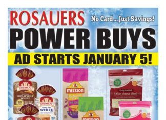 Rosauers Monthly Ad Jan 05 – Feb 01, 2022