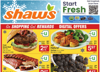 Shaw’s Weekly Ad Jan 05 – Jan 12, 2022