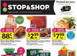 Stop & Shop Weekly Ad Jan 07 – Jan 13, 2022