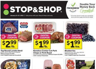 Stop & Shop Weekly Ad Jan 21 – Jan 27, 2022