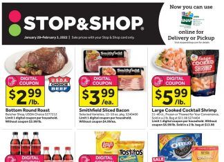 Stop & Shop Weekly Ad Jan 28 – Feb 03, 2022