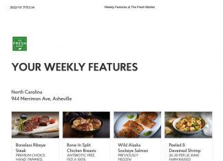 The Fresh Market Weekly Ad Jan 05 – Jan 11, 2022