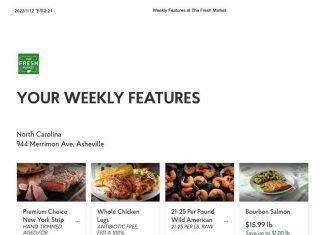 The Fresh Market Weekly Ad Jan 12 – Jan 18, 2022
