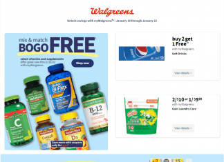 Walgreens Weekly Ad Jan 16 – Jan 22, 2022