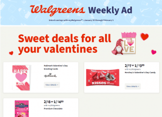 Walgreens Weekly Ad Jan 30 – Feb 05, 2022 (Valentine’s Day Promotion Included)