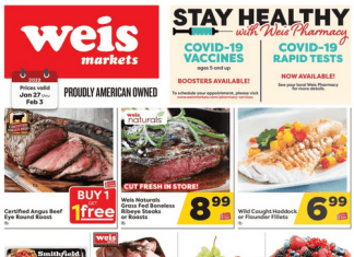 Weis Markets Weekly Sale Jan 27 – Feb 03, 2022
