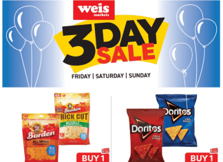 Weis Markets Three Day Ad Jan 28 – Jan 30, 2022