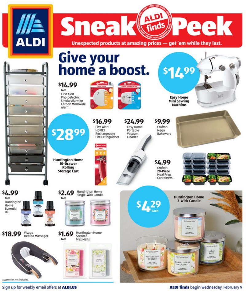 ALDI In store Ad Sneak Peek Feb 09 Feb 15 2022 ALDI In store Ad Sneak Peek Feb 09 Feb 15 2022
