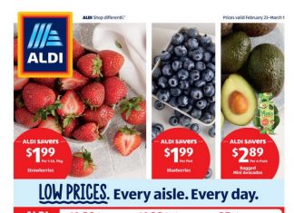 ALDI Weekly Ad Feb 23 – Mar 01, 2022