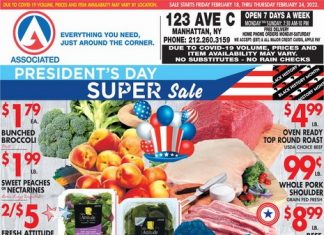 Associated Supermarkets Weekly Ad Feb 18 – Feb 24, 2022