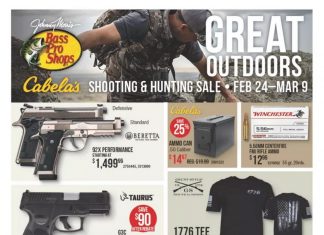 Bass Pro Shops Shooting & Hunting Sale Feb 24 – Mar 09, 2022