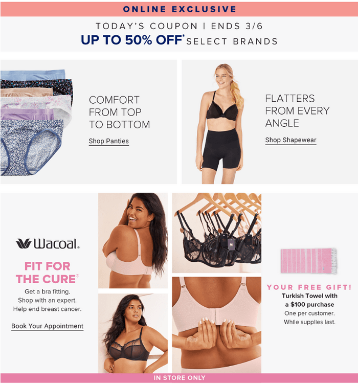 Belk SemiAnnual Intimates Sales Feb 28 Mar 13, 2022