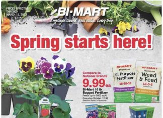 Bi-Mart Weekly Ad Mar 01 – Mar 15, 2022