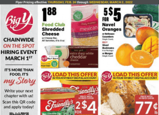 Big Y Weekly Ad Feb 24 – Mar 02, 2022