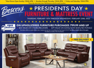 Boscov’s President’s Day Ad Feb 10 – Feb 23, 2022