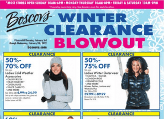 Boscov’s Weekly Ad Feb 03 – Feb 09, 2022