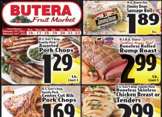 Butera Weekly Ad Feb 16 – Feb 22, 2022