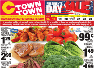 C-Town Weekly Ad Feb 18 – Feb 24, 2022