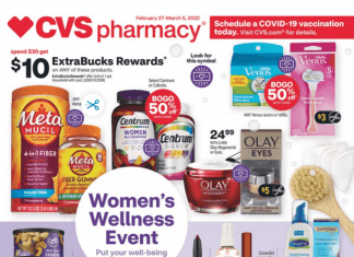 CVS Weekly Ad Feb 27 – Mar 05, 2022