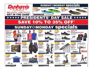 Dunham’s Sports Weekly Ad Feb 19 – Feb 24, 2022