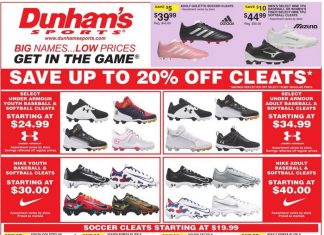 Dunham’s Sports Weekly Ad Feb 26 – Mar 03, 2022
