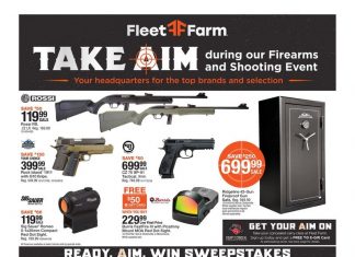Fleet Farm Firearms & Shooting Event Feb 25 – Mar 12, 2022