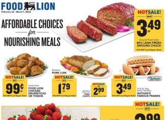 Food Lion Weekly Ad Feb 23 – Mar 01, 2022